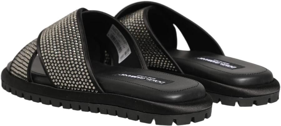 Dolce & Gabbana Criss-Cross Slide Sandalen - Foto 5