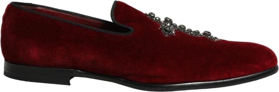 Dolce & Gabbana Cross Slip On Dress Loafers