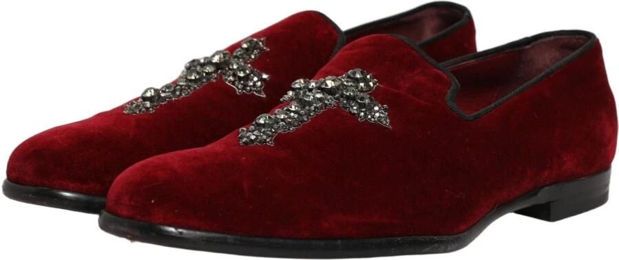 Dolce & Gabbana Cross Slip On Dress Loafers - Foto 6