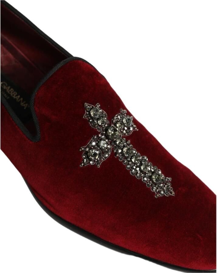 Dolce & Gabbana Cross Slip On Dress Loafers - Foto 2