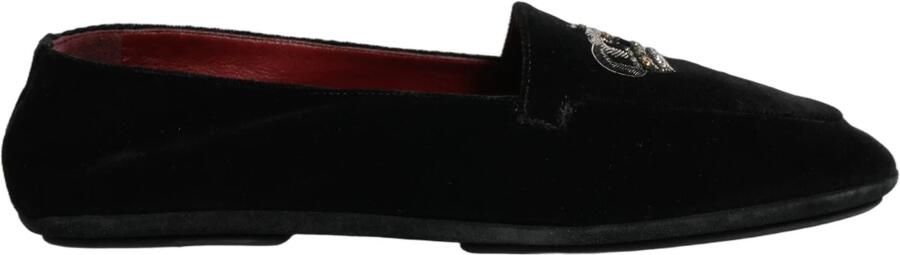 Dolce & Gabbana Crown Embellished Dress Loafers