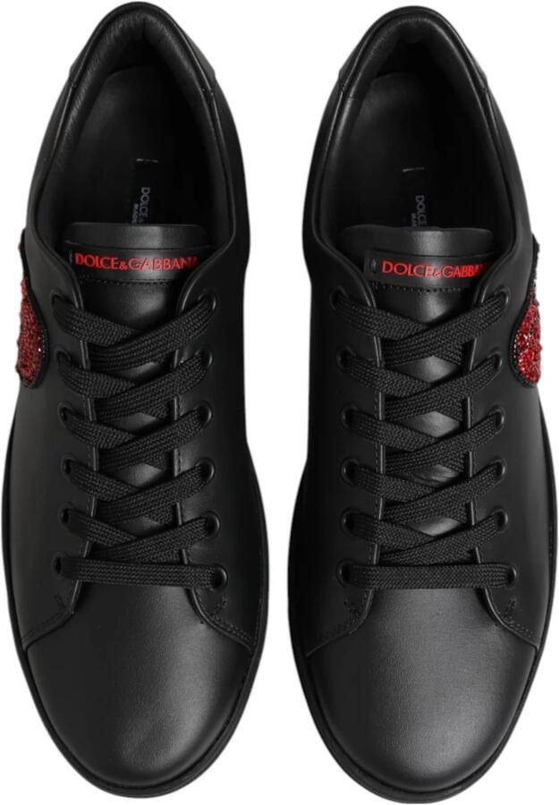 Dolce & Gabbana Crystal Heart Low Top Sneakers - Foto 2