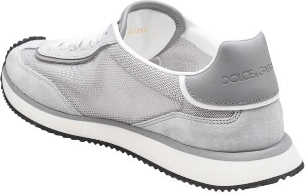 Dolce & Gabbana Lage sneakers met suède inzetstukken Gray Heren - Foto 5