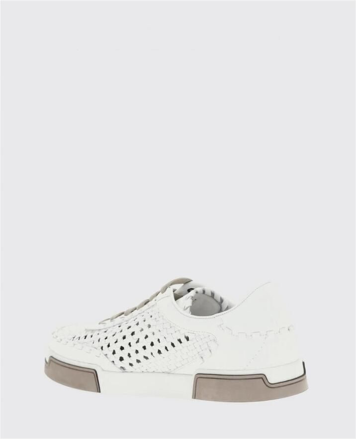 Dolce & Gabbana Witte Leren Lage Sneakers - Foto 2