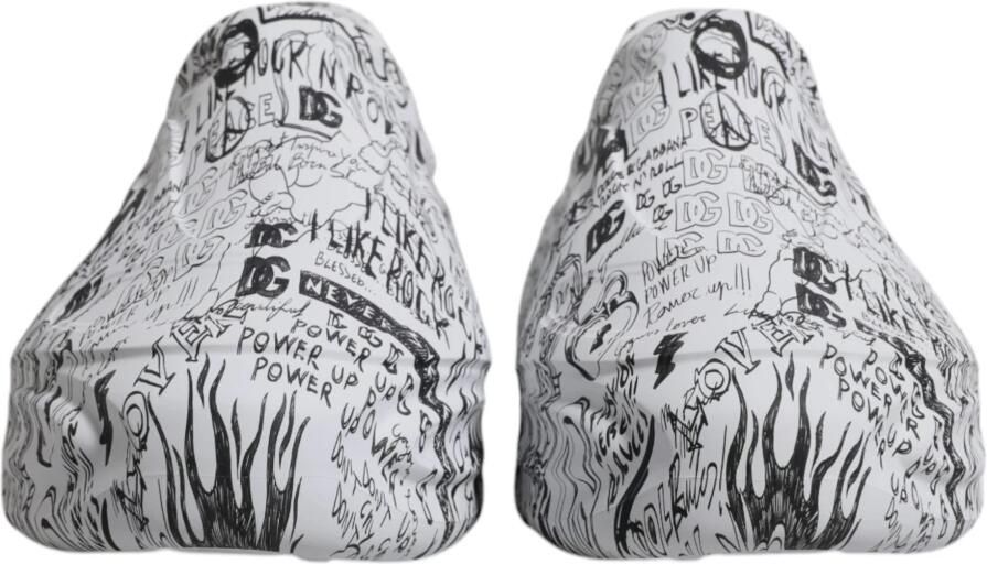 Dolce & Gabbana Graffiti Print Low Top Sneakers - Foto 4