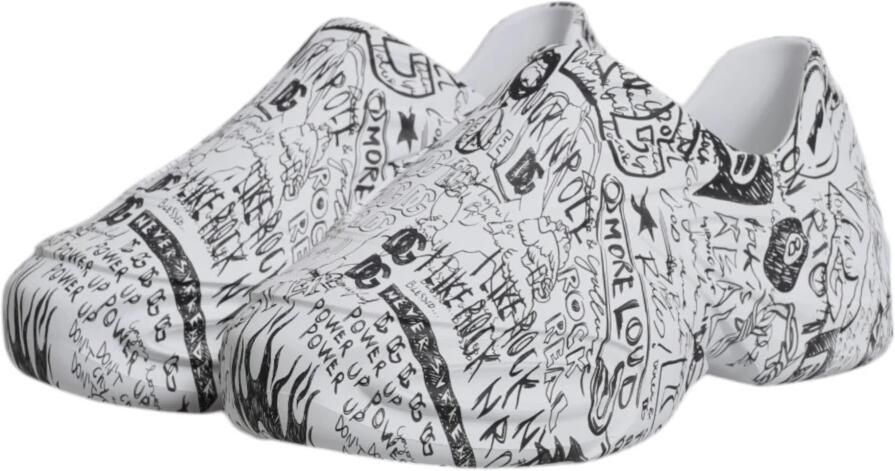 Dolce & Gabbana Graffiti Print Low Top Sneakers - Foto 5