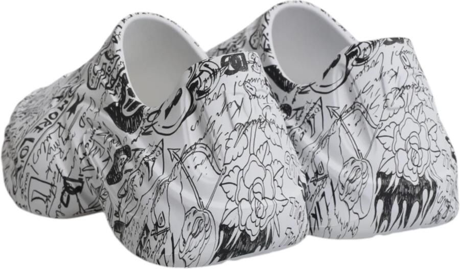 Dolce & Gabbana Graffiti Print Low Top Sneakers - Foto 3