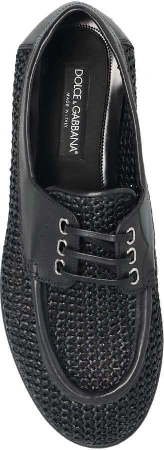 Dolce & Gabbana Decoratieve Geweven Schoenen - Foto 4