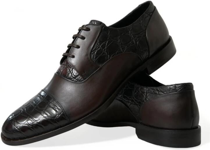 Dolce & Gabbana Exotische Lederen Formele Geklede Schoenen - Foto 5