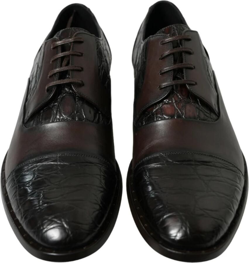 Dolce & Gabbana Exotische Lederen Formele Geklede Schoenen - Foto 2
