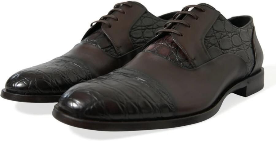 Dolce & Gabbana Exotische Lederen Formele Geklede Schoenen - Foto 4