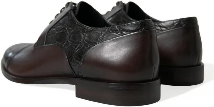 Dolce & Gabbana Exotische Lederen Formele Geklede Schoenen - Foto 6
