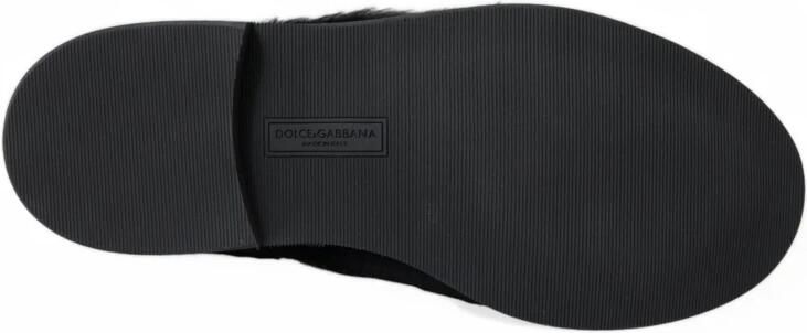 Dolce & Gabbana Leren Bont Lace Up Derby Dress Shoes - Foto 8