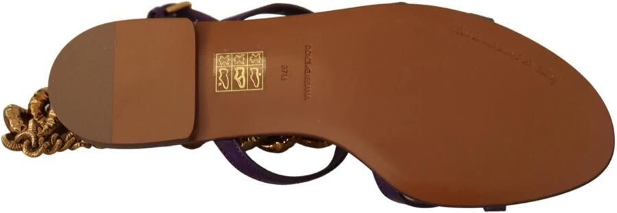 Dolce & Gabbana Devotion Flats Sandals - Foto 2