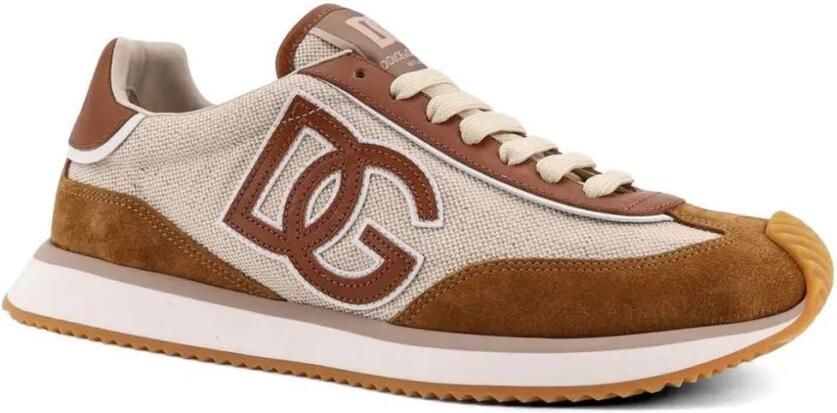 Dolce & Gabbana DG Canvas Sneakers met Zijlogo