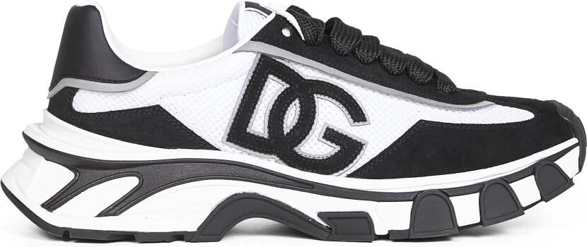 Dolce & Gabbana DG Country Road Nylon and Leather Sneakers