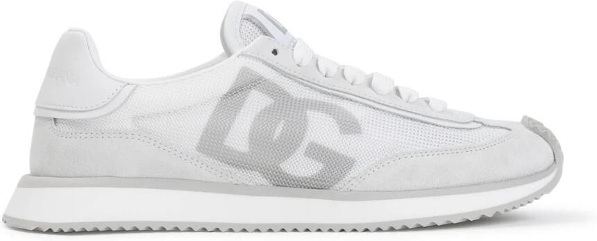 Dolce&Gabbana Low-Top Sneakers Low Air Fastening Dg Logo On The Side in wit