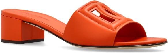Dolce & Gabbana DG Logo Leren Mules - Foto 6