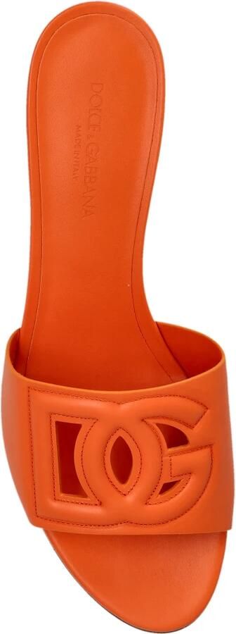 Dolce & Gabbana DG Logo Leren Mules - Foto 4
