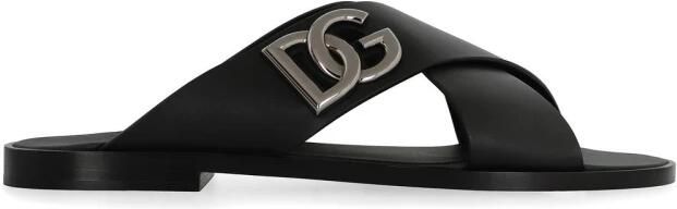 Dolce & Gabbana DG Logo Slide Sandalen - Foto 2
