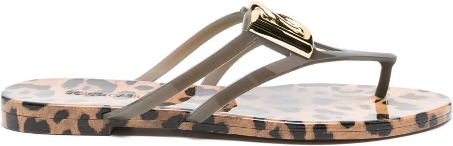 Dolce & Gabbana DG Logo Teenslippers