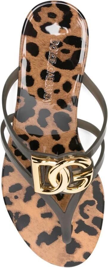 Dolce & Gabbana DG Logo Teenslippers - Foto 2
