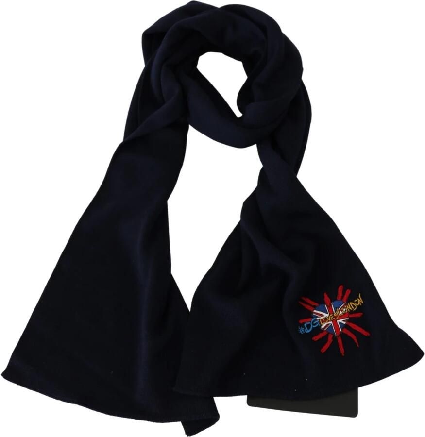 Dolce & Gabbana DGLovesLondon Wrap Shawl Wollen Sjaal