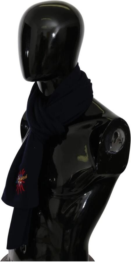 Dolce & Gabbana DGLovesLondon Wrap Shawl Wollen Sjaal - Foto 2