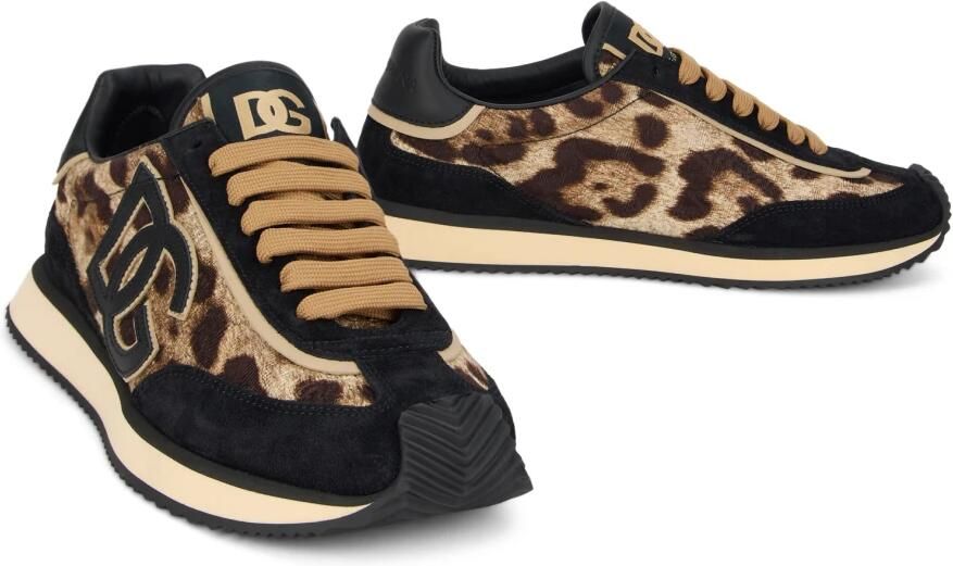 Dolce & Gabbana Leo-print Cushion Sneakers - Foto 2