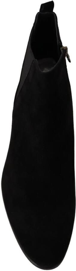 Dolce & Gabbana men's leather desert boots lace up ankle boots Zwart Heren - Foto 5