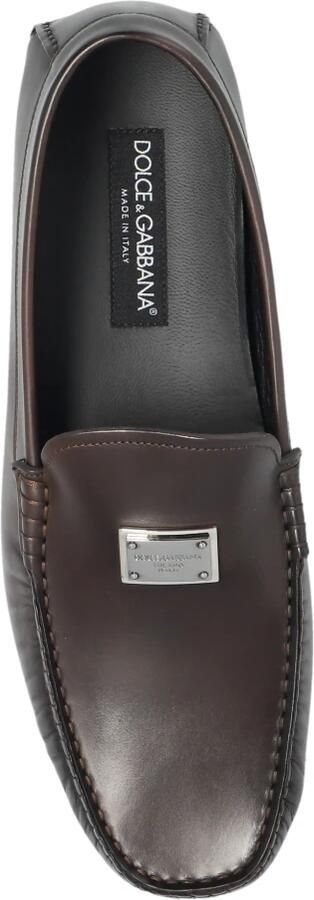 Dolce & Gabbana Driver kalfsleren loafers - Foto 2