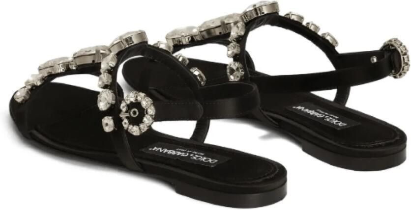 Dolce & Gabbana Edelsteen sandalen met enkelband