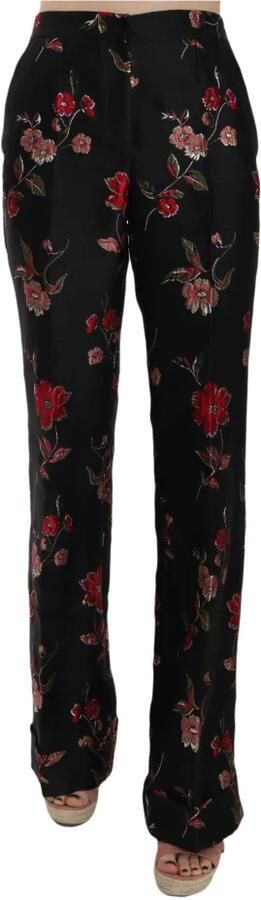 Dolce & Gabbana Elegante Boot Cut Bloe broek