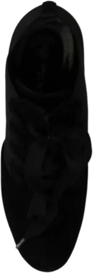 Dolce & Gabbana Zwarte Suède Enkellaarzen Black Dames - Foto 2