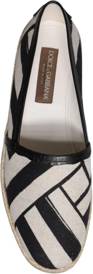 Dolce & Gabbana Gestreepte Canvas Espadrilles Mondello Schoenen Multicolor - Foto 2
