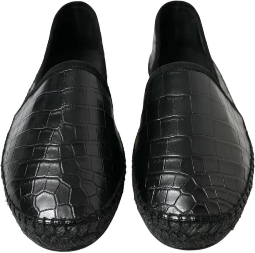 Dolce & Gabbana Espadrilles van exotisch leer met instap - Foto 3