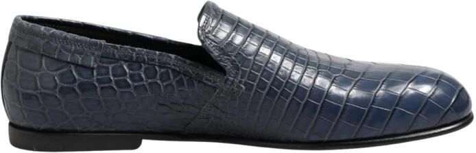 Dolce & Gabbana Exotische Leren Instappers