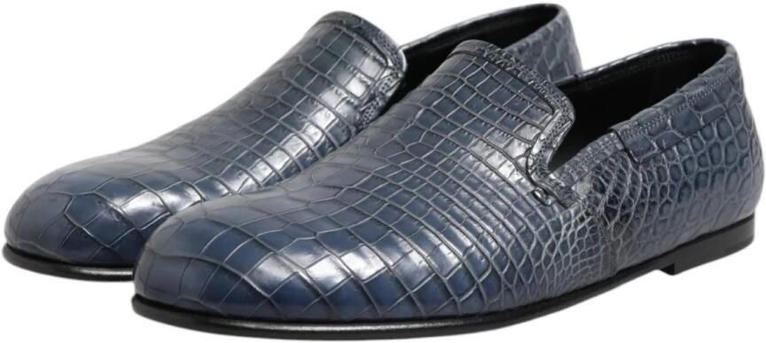 Dolce & Gabbana Exotische Leren Instappers - Foto 5