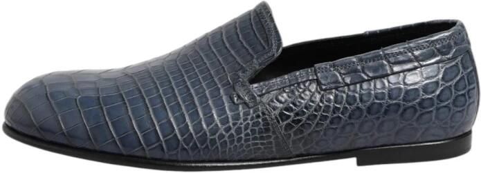 Dolce & Gabbana Exotische Leren Instappers - Foto 6