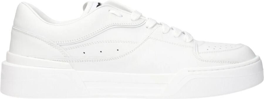 Dolce & Gabbana Nieuwe Roma Sneakers met Geperforeerde Details White Heren - Foto 4