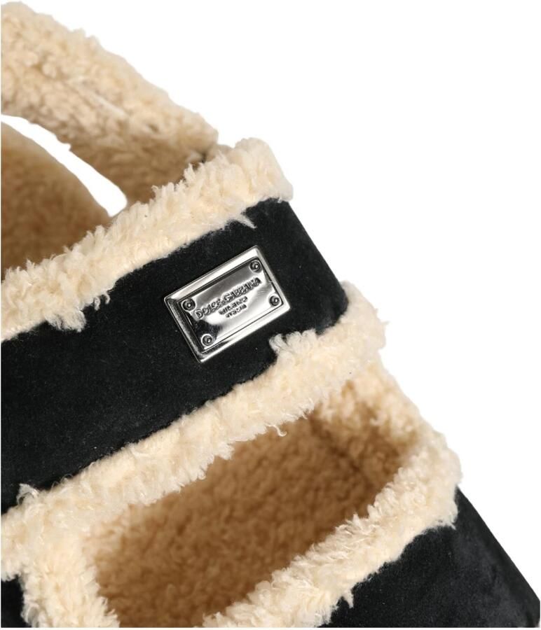Dolce & Gabbana Faux-fur Slippers - Foto 3