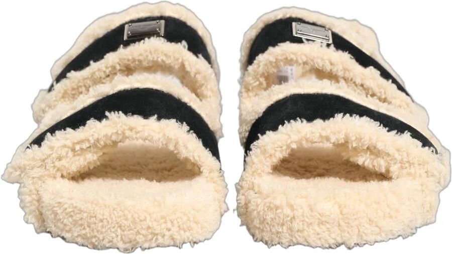 Dolce & Gabbana Faux-fur Slippers - Foto 4