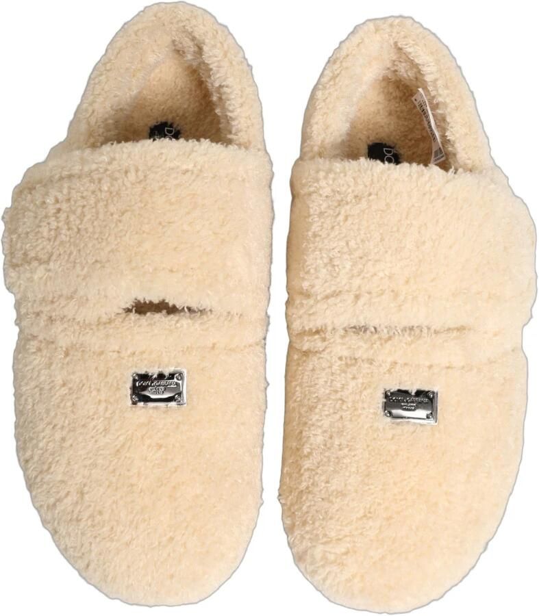 Dolce & Gabbana Faux-fur Slippers - Foto 2