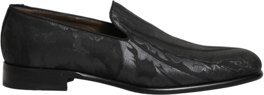 Dolce & Gabbana Floral Brocade Dress Loafers