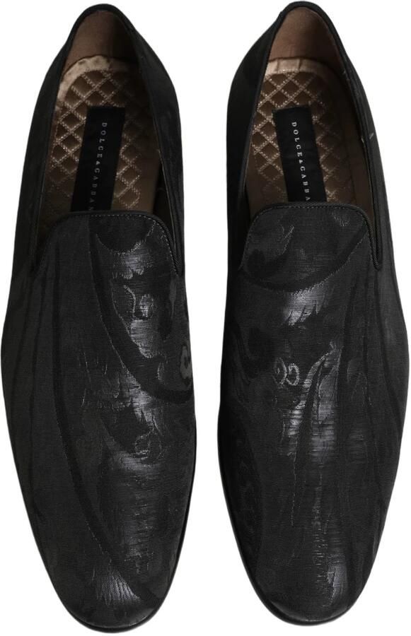 Dolce & Gabbana Floral Brocade Dress Loafers - Foto 3