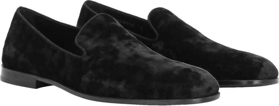 Dolce & Gabbana Fluwelen Loafers Zwart Made in Italy - Foto 3
