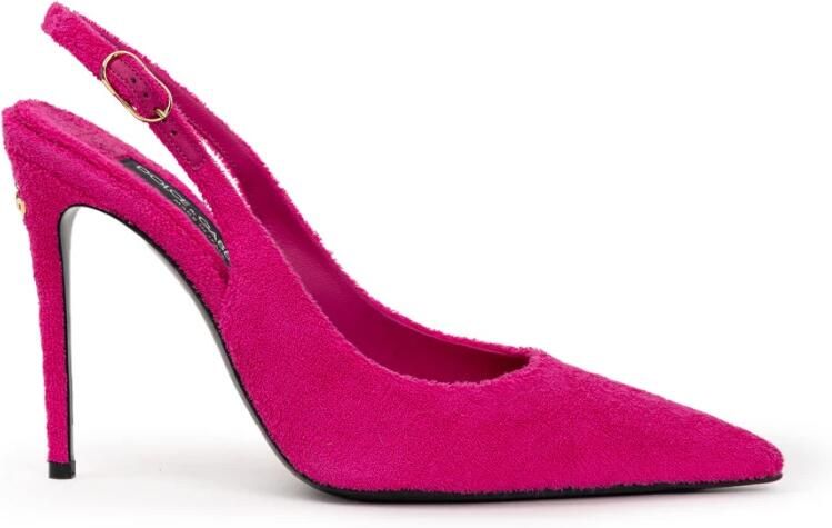 Dolce & Gabbana Fuchsia Spons Effect Pumps