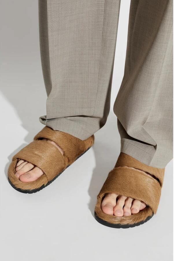 Dolce & Gabbana Fur Slides - Foto 2