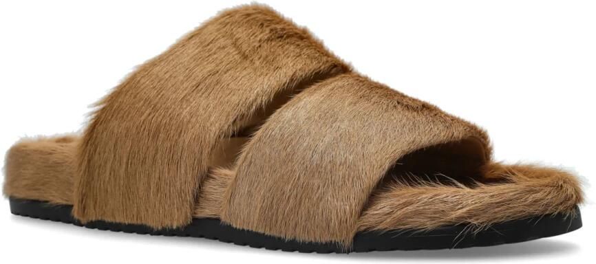 Dolce & Gabbana Fur Slides - Foto 6