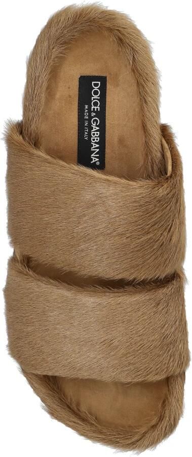 Dolce & Gabbana Fur Slides - Foto 5